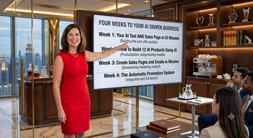 Four weeks to your AI driven business roadmap